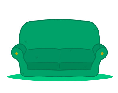 Green Couch | GG.Queen | Digital Drawing | PENUP