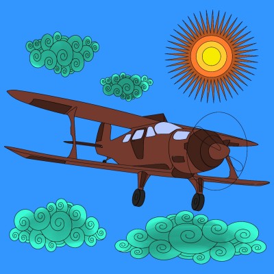 uçak | basri | Digital Drawing | PENUP