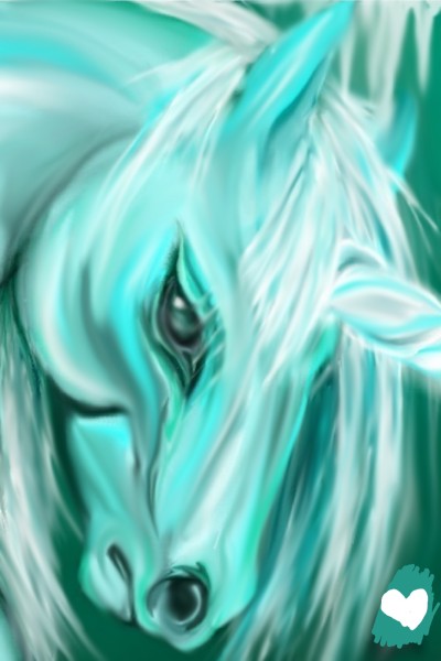 Horse of Ice | Sketchie | Digital Drawing | PENUP
