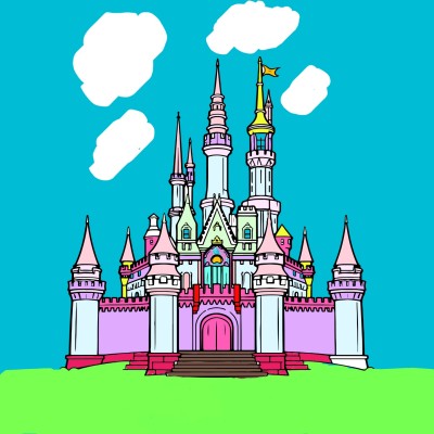 Princess Castle | cloak | Digital Drawing | PENUP