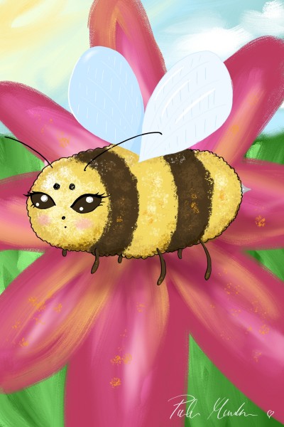 Cute little bee :3 | dlaczegoja | Digital Drawing | PENUP