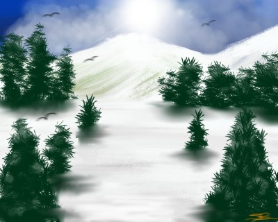 winter wonder Land | sha | Digital Drawing | PENUP