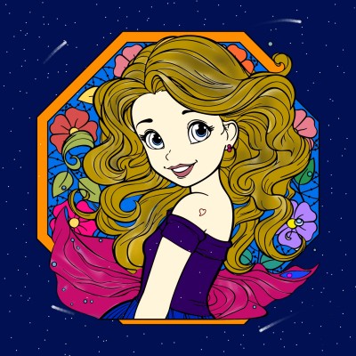golden haired girl♡ | mina | Digital Drawing | PENUP