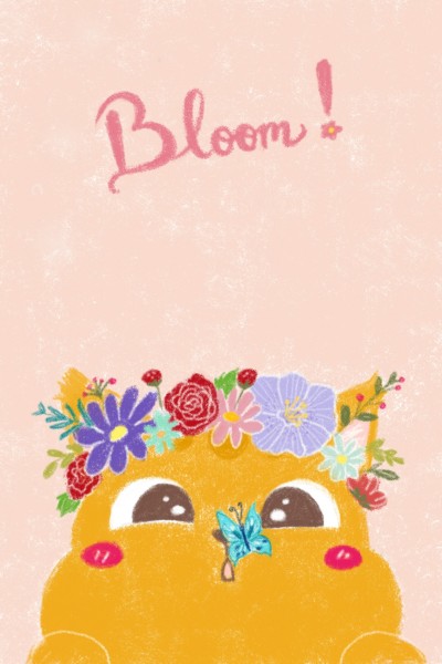 Bloom! | Orenjineko | Digital Drawing | PENUP