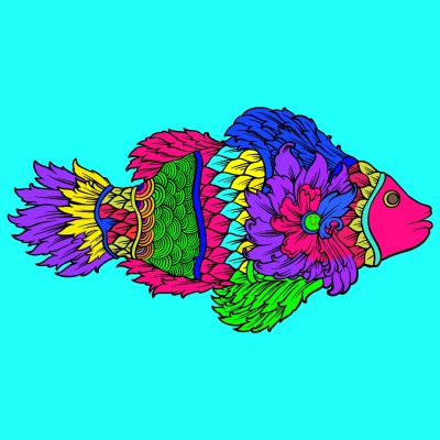 Рыба | SDMS | Digital Drawing | PENUP