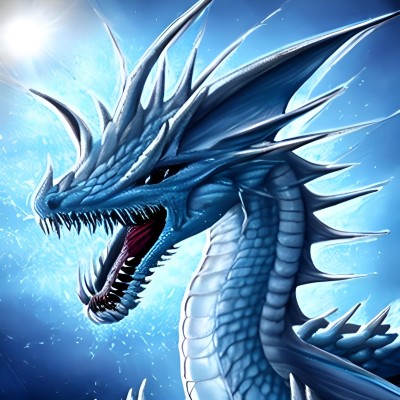 Ice Dragon | bob | Digital Drawing | PENUP