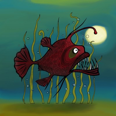 Fish fishing  | KOKOTORRES54 | Digital Drawing | PENUP