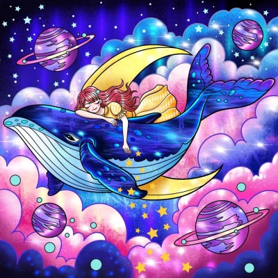 dreams in the ocean | FlamingiDingi | Digital Drawing | PENUP