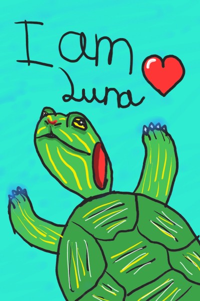 I am Luna the turtle | Artenissa | Digital Drawing | PENUP