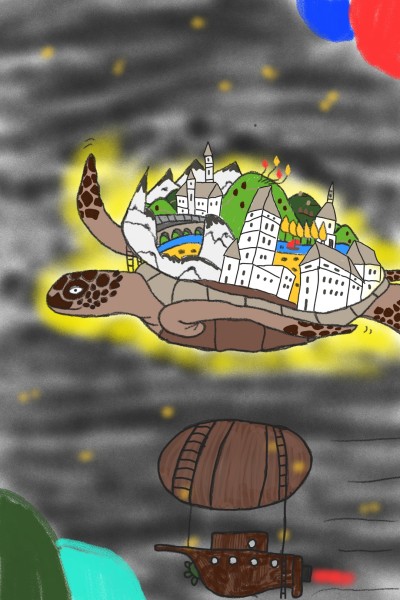 Great Turtle A'Tuin | berry-boy | Digital Drawing | PENUP