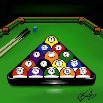 pool table | kez | Digital Drawing | PENUP