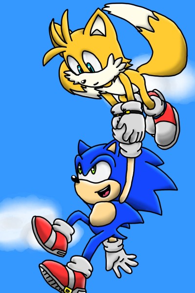 Sonic and Tails | Mirck | Digital Drawing | PENUP