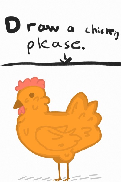thats a CHONKY chicken! | goofy_ah_artist | Digital Drawing | PENUP
