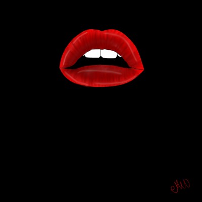 Red Lips  | MooMooDraws | Digital Drawing | PENUP