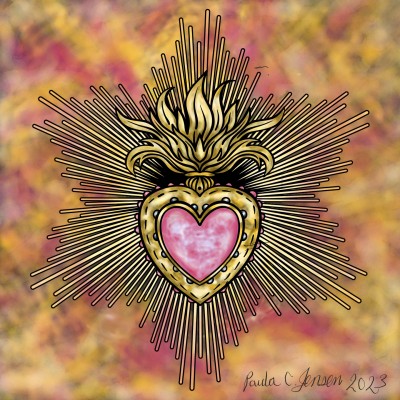 Queen of Hearts by Paula C. Jensen,2023 | Paula_Jensen | Digital Drawing | PENUP
