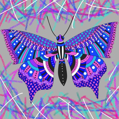 flutter | Flutterby420 | Digital Drawing | PENUP