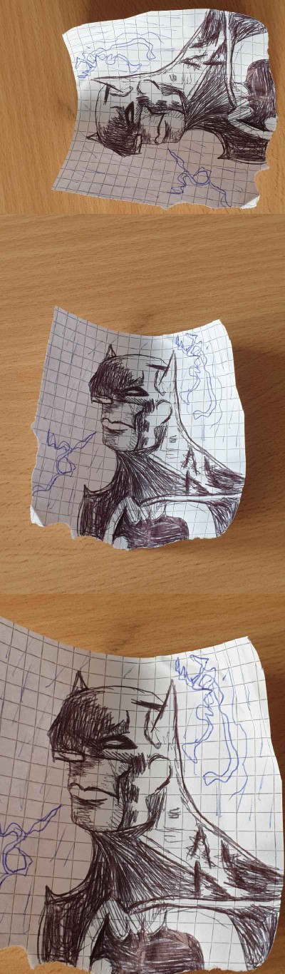 I drew Batman, I guess I drew him as a sketch | Bry | Digital Drawing | PENUP