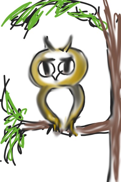owlish | mzwebbz | Digital Drawing | PENUP