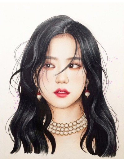 Kim Jisoo ♡ | rosesarerosie | Digital Drawing | PENUP