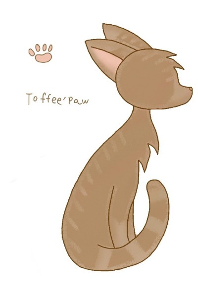 Toffee'Paw for Dewclan! | -_Sunflow_- | Digital Drawing | PENUP