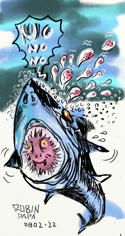 Shark's Tears No.2 | RobinPAPA | Digital Drawing | PENUP