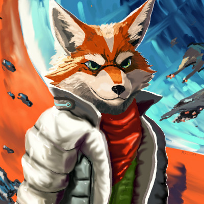 A Fox from Space | Mr.T-Spin | Digital Drawing | PENUP