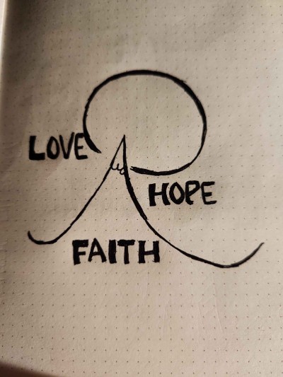 Love * Hope * Faith  | angiefender | Digital Drawing | PENUP
