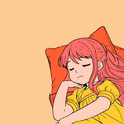 The girl is sleeping. | Tanveerrathore | Digital Drawing | PENUP