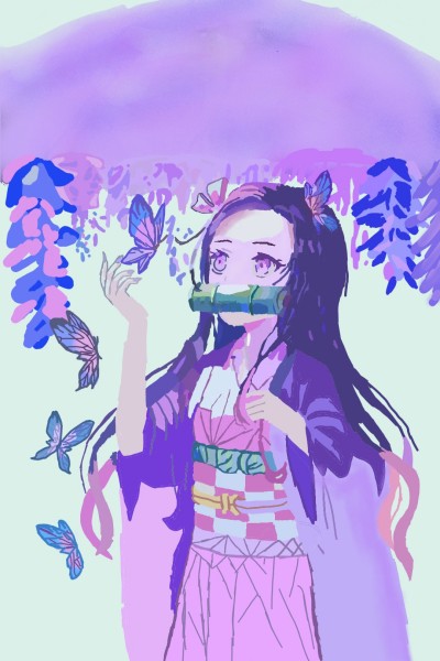 Nezuko Chan | Nezuko_Foster | Digital Drawing | PENUP