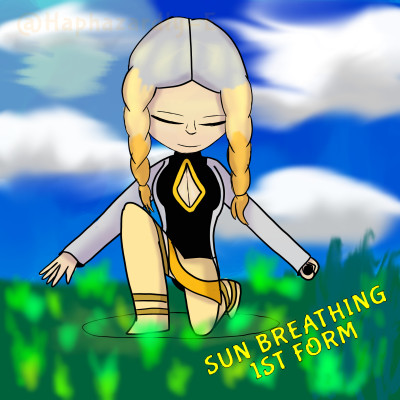 SUN BREATHING  | Haphazardly-E | Digital Drawing | PENUP