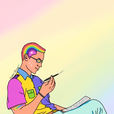 Rainboy (Rainbow boy) | SuperDraco22 | Digital Drawing | PENUP