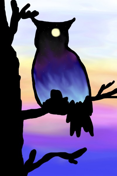 Owl Dusk til Dawn | gotpatience23 | Digital Drawing | PENUP