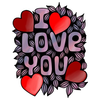 I LOVE YOU GUYS!!!♡♡ | fsanqour12 | Digital Drawing | PENUP