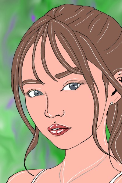 Beautiful Lady | Streetlogic | Digital Drawing | PENUP
