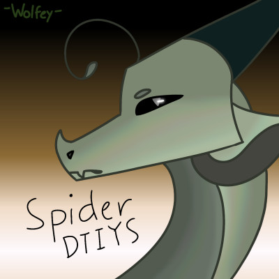 Spider dtiys for BlueFlower_cats | -Wolfey- | Digital Drawing | PENUP