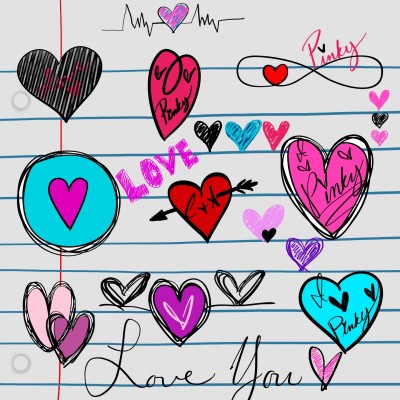 Love Doodles  | Pinky9Ann | Digital Drawing | PENUP