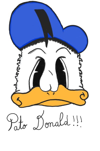 Pato Donald! | Mar | Digital Drawing | PENUP
