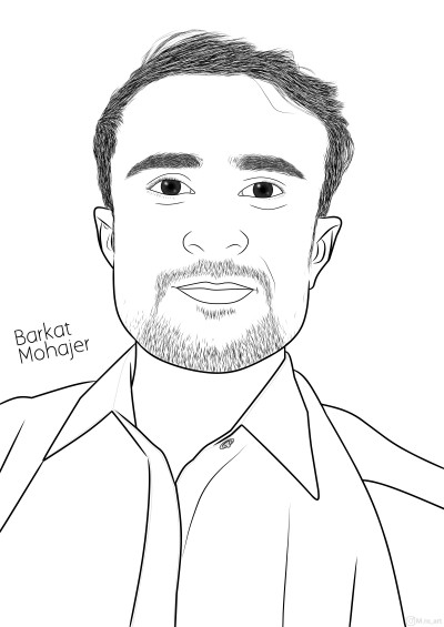 Barkat Mohajer برکت مهاجر | M.R | Digital Drawing | PENUP
