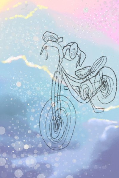 reminiscent bicycle | kennsaku | Digital Drawing | PENUP