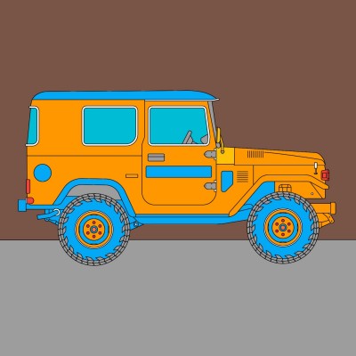 Jeep | oliver | Digital Drawing | PENUP