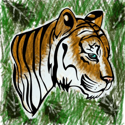 tiger one | jp74 | Digital Drawing | PENUP