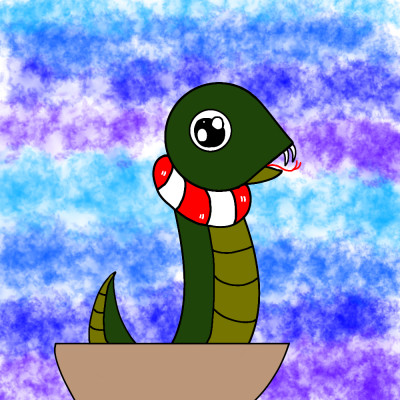 snake's can be cute | Gdog | Digital Drawing | PENUP
