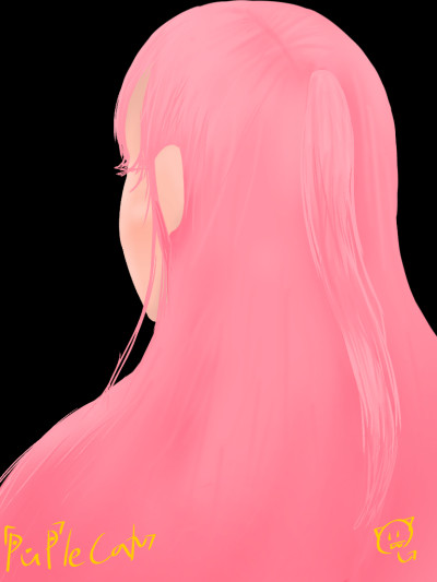 Pink Hair 핑크 머리 | Shega | Digital Drawing | PENUP