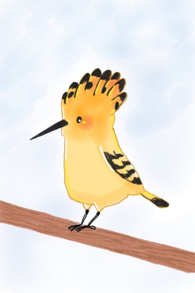 Here Birdy Birdy  | bns4544 | Digital Drawing | PENUP