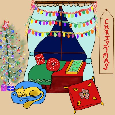 A Cozy Christmas Room | MsSongBird | Digital Drawing | PENUP