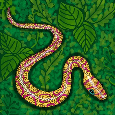 snake art | Sylvia | Digital Drawing | PENUP