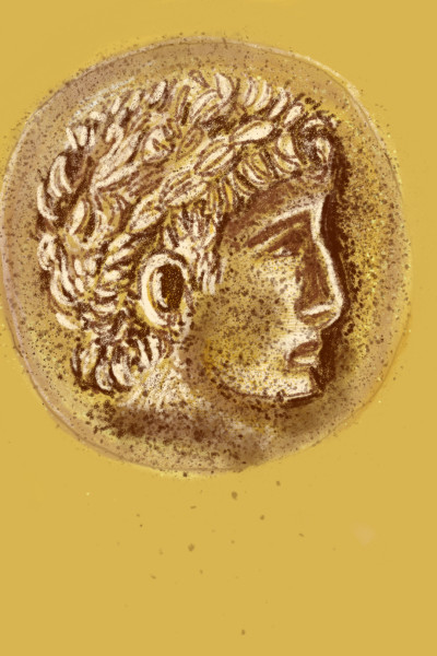그리스의 동전 | sunny | Digital Drawing | PENUP