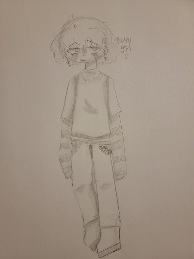 I made a pretty girl :> | Cringe_Child | Digital Drawing | PENUP