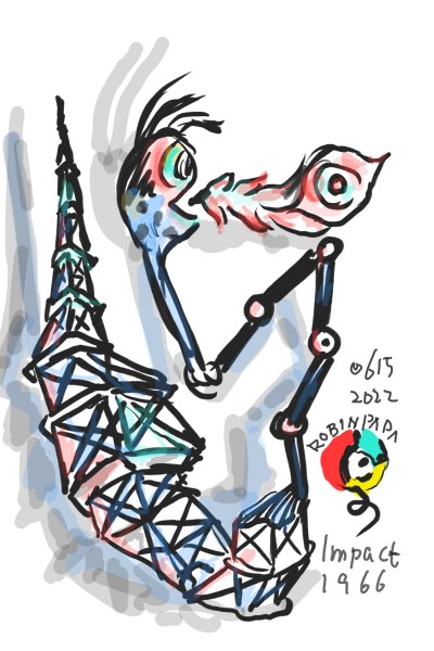 fold tower : from unknown table head | impact1966 | Digital Drawing | PENUP