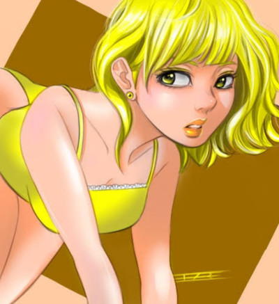 yellow girl  | tosi73 | Digital Drawing | PENUP